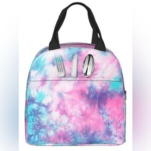Tie-Dye Insulated Lunch Bag